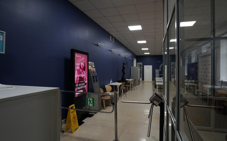 Вид общего коридора на этаже